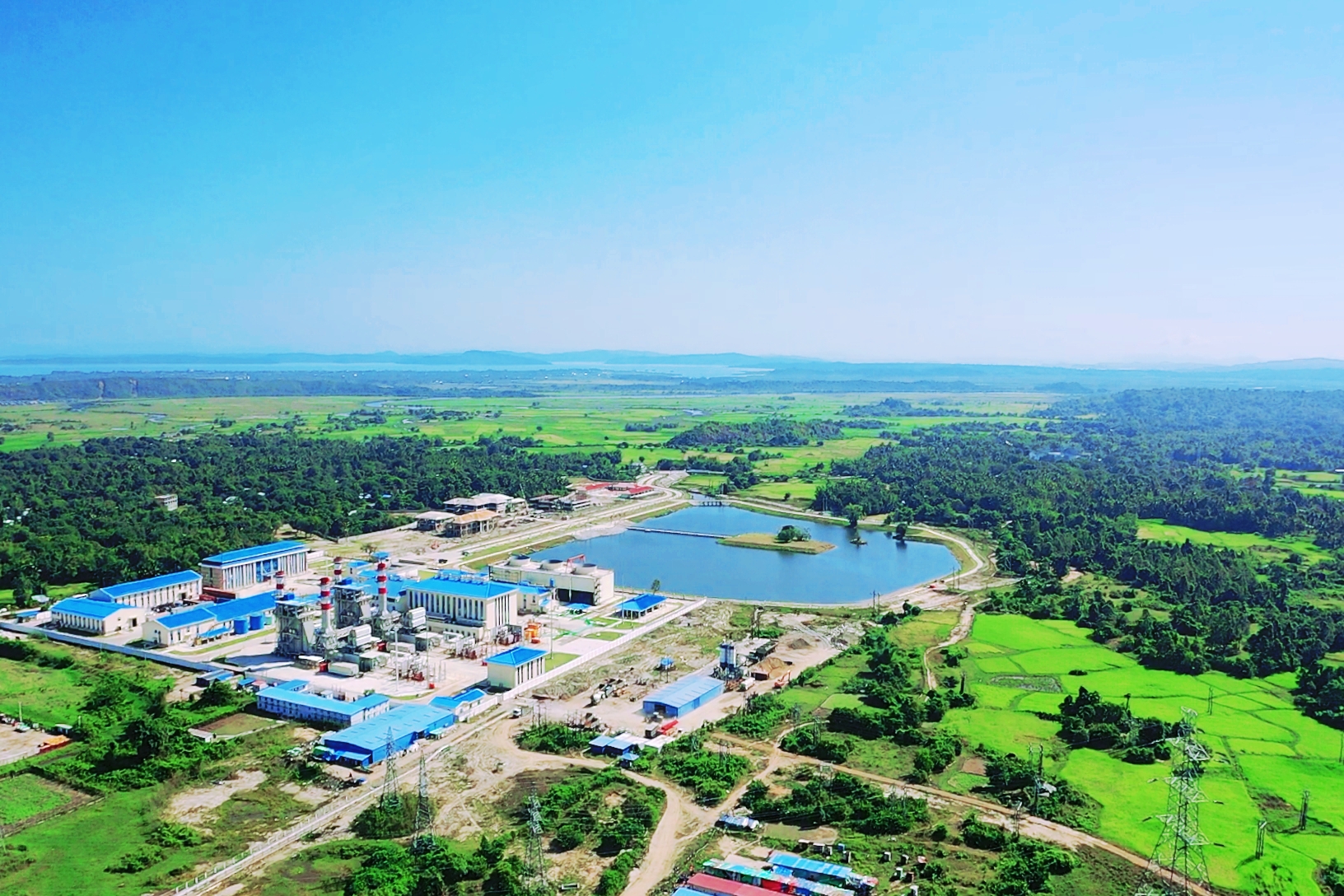 中缅经济走廊皎漂燃气电站项目实现三机并网发电